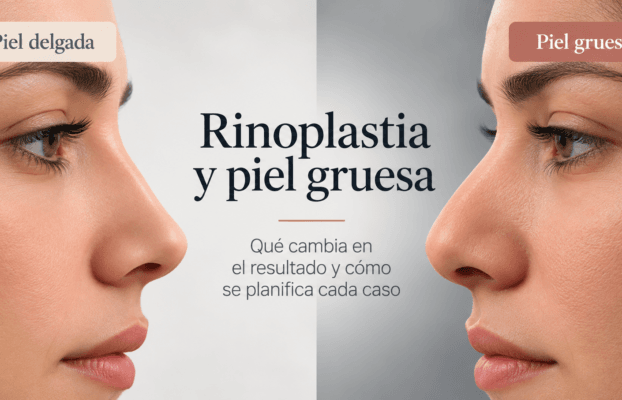 Rinoplastia con piel gruesa: qué cambia